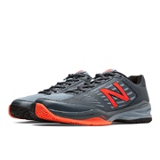Men's Court New Balance 896 Dark Gray with Flame R32d1017